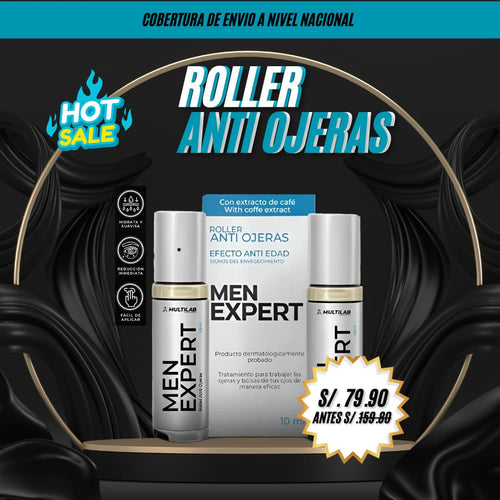 MEN EXPERT - ROLLER ANTI OJERAS
