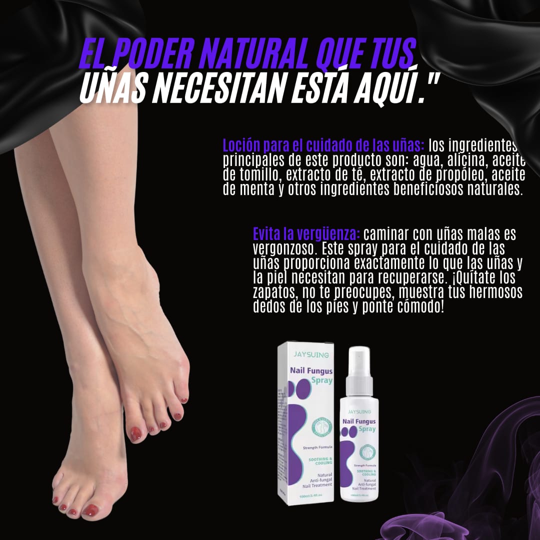 SPRAY NAIL FUNGUS - spray para hongos en las uñas